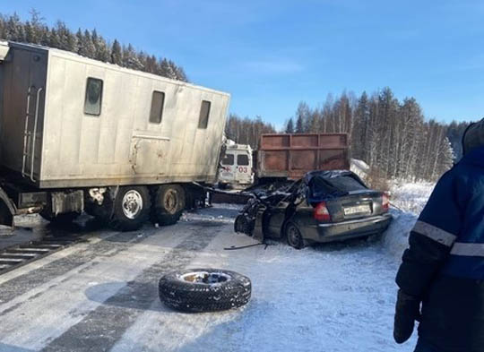 ДТП Ухта КАМАЗ Hyundai